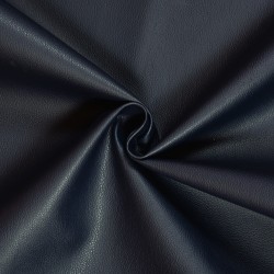 Эко кожа (Искусственная кожа) (Ширина 138см), цвет Темно-Синий (на отрез) в Мурманске
