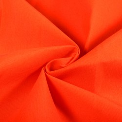 Ткань Грета Водоотталкивающая (80%пф, 20%хл) (Ширина 150см), цвет Оранжевый Неон (на отрез) в Мурманске