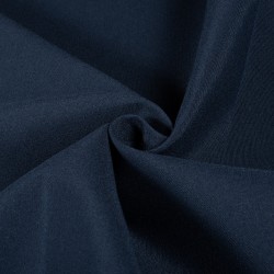 Ткань Грета Водоотталкивающая (80%пф, 20%хл) (Ширина 150см), цвет Темно-Синий (на отрез) в Мурманске