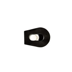 Зажим для шнура 4 мм KL цвет Чёрный + Белый (поштучно)  в Мурманске
