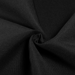 Ткань Грета Водоотталкивающая (80%пф, 20%хл) (Ширина 150см), цвет Черный (на отрез) в Мурманске