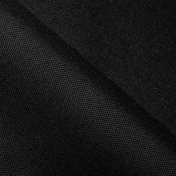 Ткань Oxford 600D PU (Ширина 1,48м), цвет Черный (на отрез) в Мурманске