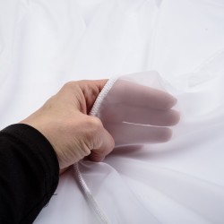 Ткань Тюль &quot;Вуаль&quot; Белая (Ширина-2,8м), на отрез в Мурманске