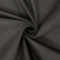 Ткань Рогожка (мебельная) (Ширина 140см), цвет Тёмно-Серый (на отрез) в Мурманске