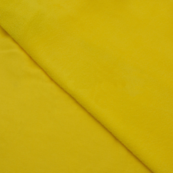 Флис Односторонний 180 гр/м2, Желтый (на отрез)  в Мурманске