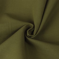 Интерьерная ткань Дак (DUCK) (ширина 1,8м), цвет Оливковый (на отрез) в Мурманске