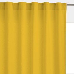 Штора уличная на Трубной ленте (В-220*Ш-145) Желтая, (ткань Оксфорд 600) в Мурманске