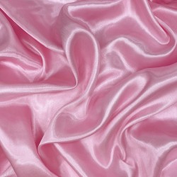 Ткань Атлас-сатин (Ширина 150см), цвет Розовый (на отрез) в Мурманске