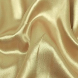 Ткань Атлас-сатин ЛЮКС (Ширина 150см), цвет Золотой (на отрез) в Мурманске