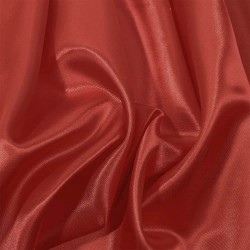 Ткань Атлас-сатин (Ширина 150см), цвет Красный (на отрез) в Мурманске