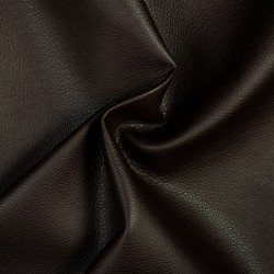 Эко кожа (Искусственная кожа) (Ширина 138см), цвет Темно-Коричневый (на отрез) в Мурманске