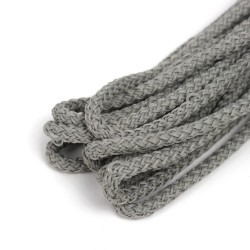 Шнур с сердечником, цвет Серый (плетено-вязанный, плотный) в Мурманске